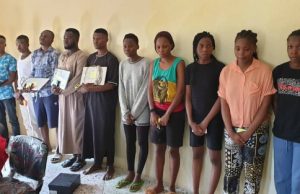 See Faces Of Suspected ‘Yahoo Boys’ Nabbed In Ilorin By EFCC, Plus Images Of Vehicles Recovered From Them ...some of the suspected Ilorin yahoo syndicate...