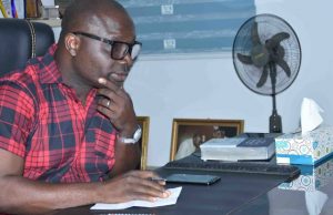 For Yemi Sonde, The Microphone Wizard By Festus Adedayo Yemi Sonde...in his office...