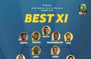 CAF Africa U20 Cup of Nations Best XI: Flying Eagles Duo Picked