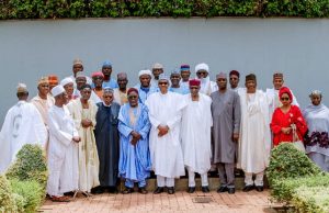 Buhari To Nigerians: I’ll Work Harder This Second Term President Buhari With the Members of Arewa Consultative Forum during their visit...