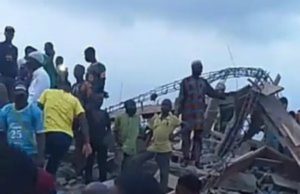 Collapsed Buildings: Inter-Ministerial Committee Set Up By FG ...the collapsed building in Ibadan...on Friday...