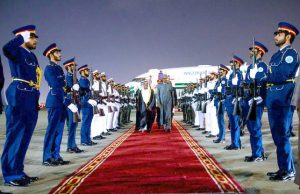 Photo: Check Out How Buhari Was Received In Dubai ...President Muhammadu Buhari...on the red carpet on arrival...