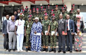 Knowledge Sharing: EFCC Officials Host NDA Cadets Officials of NDA and EFCC...during the visit...