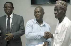Niger Delta Ministry Partners Tech-U, Trains 157 Youths The Representative of the Minister of Niger Delta Affairs and Director, Economic Empowerment Directorate, Mr. Ibrahim Akanya (right) with Professor Ayobami Salami (left), Vice Chancellor, First Technical University (Tech-U), presenting a certificate of completion to one of the beneficiaries at the closing ceremony of a two-week youth empowerment program held at the Tech-U campus in Ibadan last Friday...