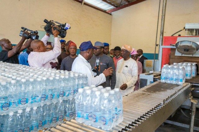 ...when Governor Kayode Fayemi officially 'brought' life back to 'Gossy Water'...