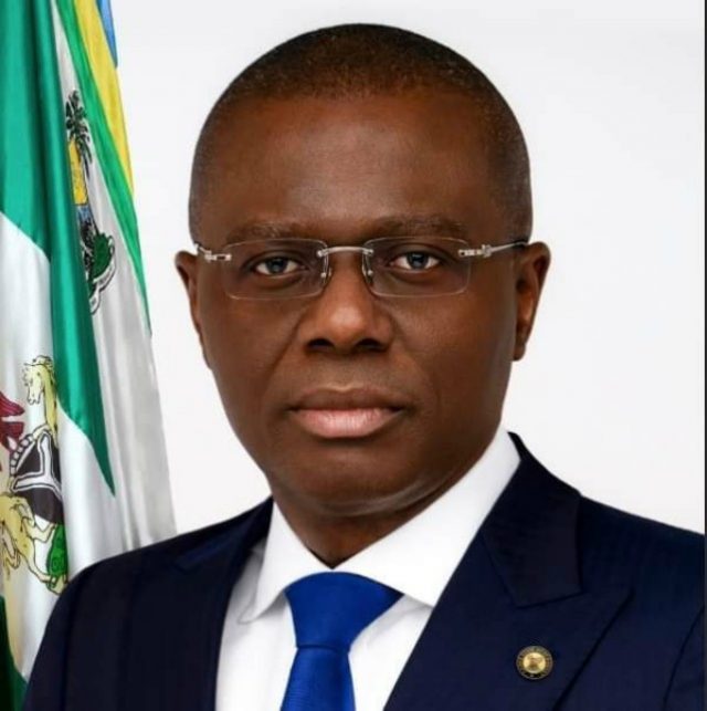 Governor Babajide Sanwo-Olu of Lagos State...to join colleagues in the South West of Nigeria to stop kidnappings...