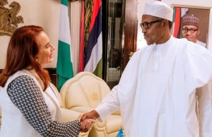 Rehabilitation Of IDPs: Buhari Enlists UN Support President Buhari…while receiving in audience President of United Nations General Assembly Maria Fernanda Espinaso in State House…