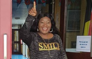 Meet Yemi Adenuga, The First Black Woman To Be Elected Councilor Into A County In Ireland Yemi Adenuga...after voting...