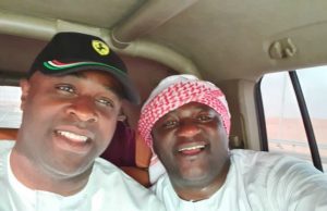 Photo: UfitFly Boss, Actor Femi Adebayo Share Kenya/Dubai/Oman Jolly Trip Experience Evg Ajibola Ogunkeyede, right, with Femi Adebayo...having the best of times...in Oman...