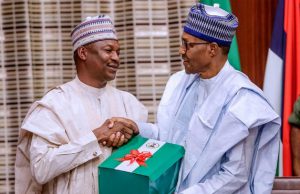 Buhari Says Autonomy For State Legislature, Judiciary Should Not Be Compromised President Muhammadu Buhari, right, with Former Attorney General Mr Abubakar Malami as he receives the Report of Presidential Implementation Committee on the Financial Autonomy of State Legislature and State Judiciary in State House