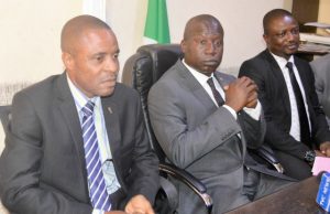 How Our Ibadan Office Recovered N116m, Secured 83 Convictions – EFCC ...Mr Friday Ebelo, with other senior EFCC officials at the media parley...