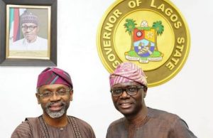 Gbajabiamila At 60: Sanwo-Olu Joins Others To Celebrate Rt Hon Femi Gbajabiamila, left, with Governor Babajide Sanwo-Olu...celebrants...