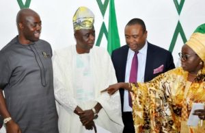 When Makinde Inaugurated His Advisory Council Oyo State governor, Engr Seyi Makinde (left); Chairman, Oyo State Advisory Council, Senator Hosea Agboola; Chief Bolaji Ayorinde (SAN) and Honourable Mulikat Adeola-Akande, during the inauguration of the State Advisory Council held at the EXCO Chamber of the Governor's Office, Ibadan, on Friday…