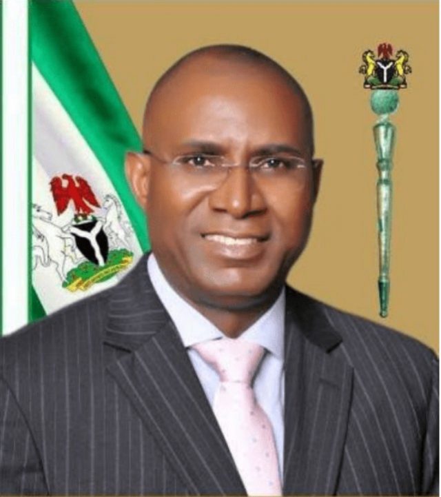 ...the Deputy President of the Senate, Ovie Omo-Agege...