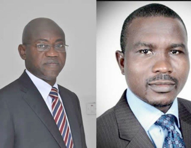 …the new Ogun SSG, Mr. Olatokunbo Talabi and The new Chief of Staff, Alhaji Shuaib Salisu…