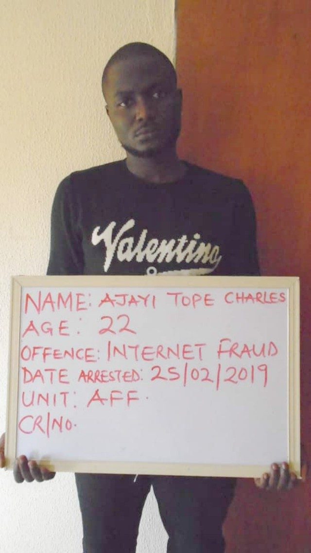 Ajayi Temitope Charles...convicted...