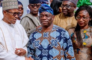 Photo: When Kola Abiola Met Buhari Again In Aso Rock