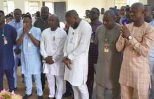 We Will Work In One Accord To Ensure Progress Of Oyo State – Oyo Speaker Assures ...members of the Oyo State House of Assembly in the Chapel...