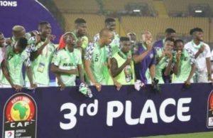 AFCON 2019: How Tunisia Bowed For Nigeria To Win Bronze ...Nigeria's Super Eagles after flying over Tunisia...on Wednesday in Egypt...