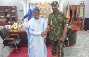 Day Oyetola Played Host To New GOC Of 2 Div