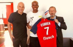 Osimhen Elated As He Completes Lille Move