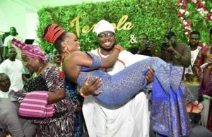 Oni, Governors, Others Present At The Traditional Wedding Of Akeredolu’s Daughter