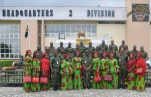 Army GOC At 2 Division Hosts NAOWA Members