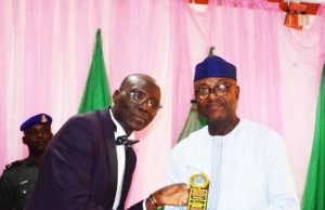 Photo: Afuye, Ekiti Speaker Honoured By ANA