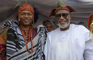 Photo: When Akeredolu Identified With New Olowo Of Owo