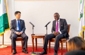 Photo: Sanwo-Olu Hosts China’s Consul General To Nigeria