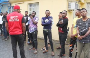 How 18 Suspected Internet Fraudsters Were Nabbed By EFCC In Lagos