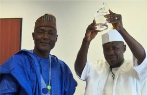 Magu Honoured With Award Of Excellence By Arewa Youth