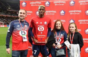 How Osimhen Won Lille’s Player Of The Month Award