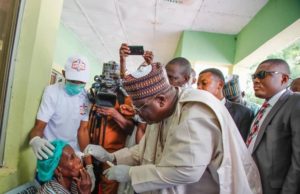 Senate President Takes Free Medical Outreach To Yobe