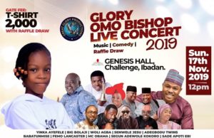 Ayefele, Senwele Jesu, Woli Agba, Others To Honour Glory Omo Bishop