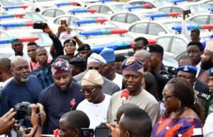 Makinde Reads Riot Act To Criminals As He Launches, Distributes 100 Well-Kitted Security Vehicles