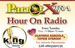 ‘Parrot Xtra Hour On Radio’ Set To Rule The Airwaves