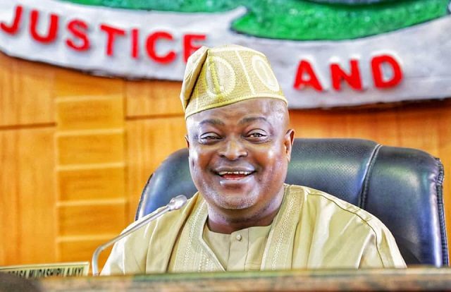 Rt Hon Mudashiru Obasa, the Speaker, Lagos State House of Assembly...