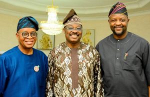 70th Birthday: When Sports Minister, Osun’s Gov Oyetola Visited Ajimobi