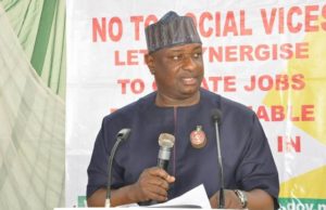 Defection To APC: Keyamo Commends Oborevwori, Okowa Festus Keyamo, SAN...at a recent event...