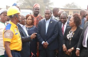 Lagos Pipeline Explosion: Hamzat Visits Site
