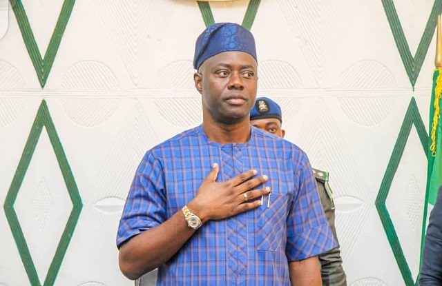 Engineer Seyi Makinde, the governor of Oyo State...