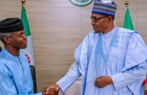 Buhari Instructs Osinbajo To ‘Sort Out’ APC Crisis President Muhammadu Buhari, right, with his Vice President, Yemi Osinbajo...