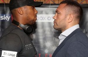 I’m Ready To Battle Joshua Without Spectators – Pulev Anthony Joshua, left, with Pulev...