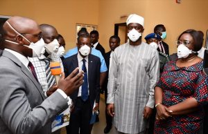 Photo: When Makinde Visited One Of Oyo’s Isolation Centers