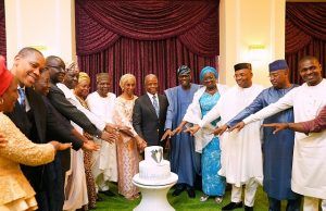 Celebrating With VP Osinbajo At 63 By Femi Adesina