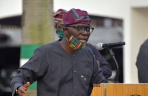 When Sanwo-Olu Commissioned 264 Units Of Flats In Lekki Governor Babajide Sanwo-Olu of Lagos
