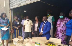COVID-19: Pharmaceutical Association Of Nigeria In Ekiti Donates Sanitizers, Others