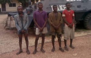 Suspected Murderers Of Ekiti Chief Paraded By Police