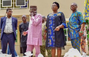Photo: Ekiti Speaker Gives Out Relief Packs To Cushion Lockdown